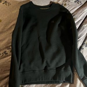 black champion crew neck